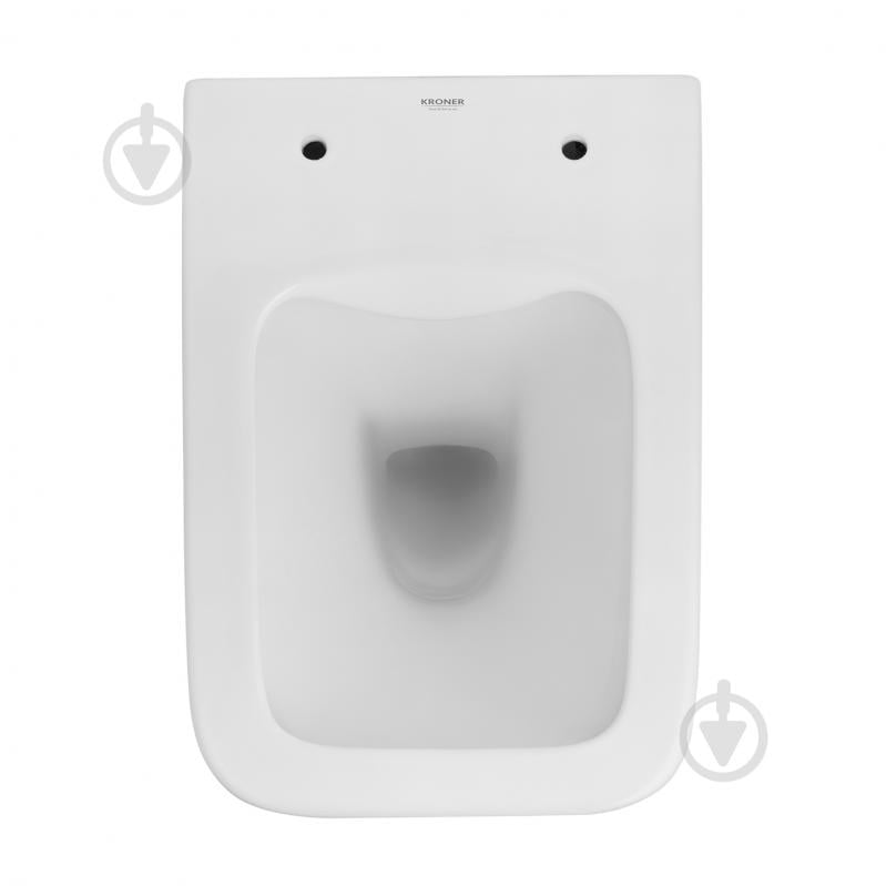 Унитаз подвесной Kroner безободковый Eifel WHI523629 RIMLESS с сидением (KE523629WHIR) - фото 10 Унитаз подвесной Kroner безободковый Eifel WHI523629 RIMLESS с сидением (KE523629WHIR) - фото 10