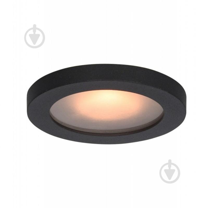 Светильник встраиваемый (Downlight) Italux Antar 10 Вт GU10 черный DL-26385-GU10-BK - фото 1