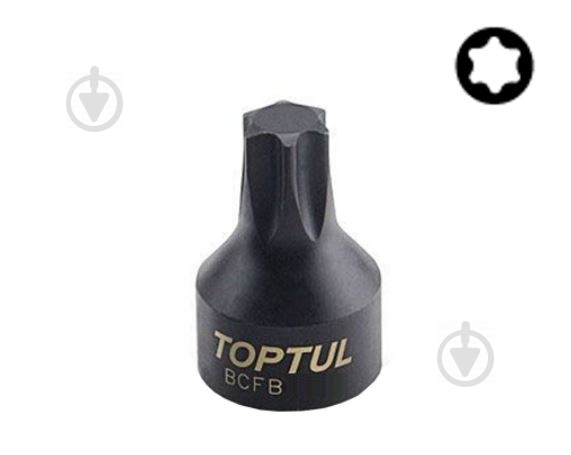 Головка-біта Toptul TORX T20 1/4" 1 шт. BCFB0820 - фото 1