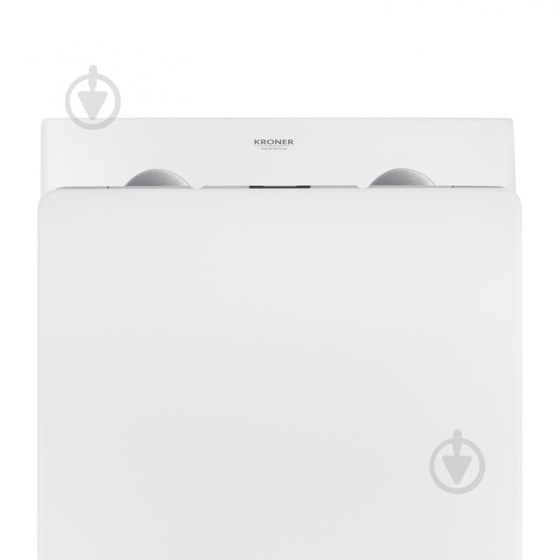 Унитаз подвесной Kroner безободковый Harz WHI523632 RIMLESS с сидением (KH523632WHIR) - фото 2 Унитаз подвесной Kroner безободковый Harz WHI523632 RIMLESS с сидением (KH523632WHIR) - фото 2