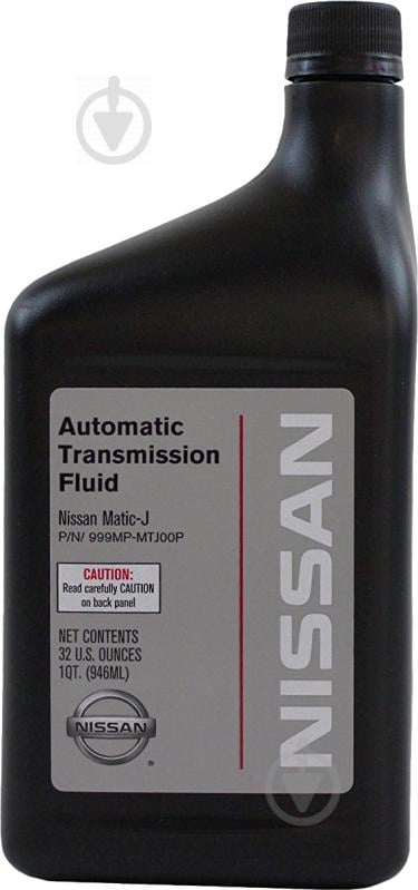 Масло трансмиссионное Nissan Matic Fluid K ATF 0,946 л (999MP-MTJ00P) - фото 1