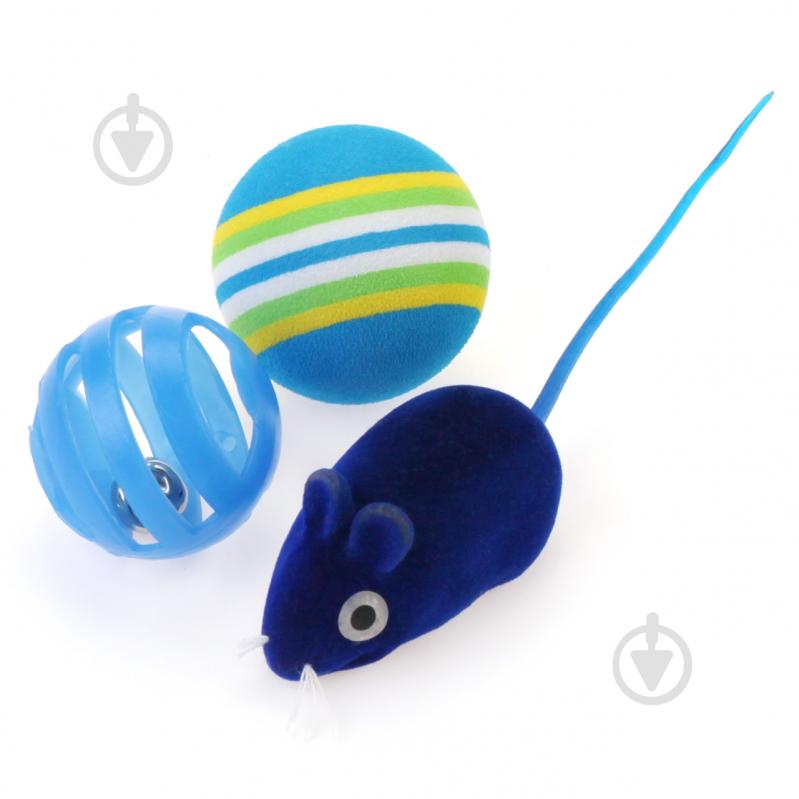 Игрушка для котов Lilli Pet 3 шт. разноцветный - фото 1