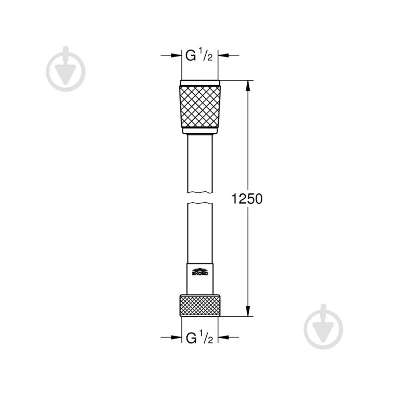 Шланг для душа Grohe Relexaflex 1250 мм 28150001 - фото 2 Шланг для душа Grohe Relexaflex 1250 мм 28150001 - фото 2