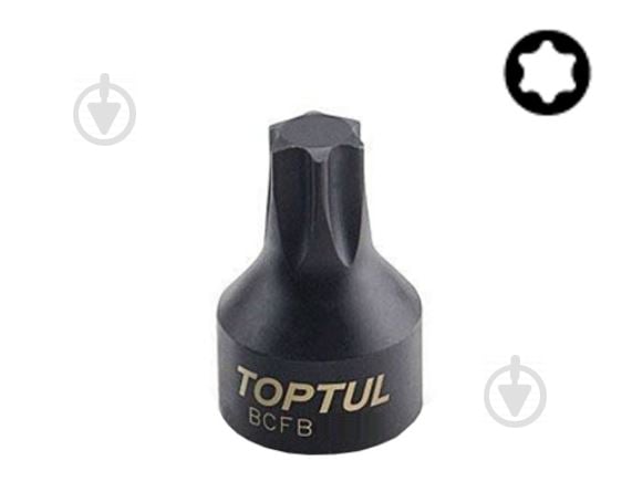 Головка-біта Toptul TORX T27 1/4" 1 шт. BCFB0827 - фото 1