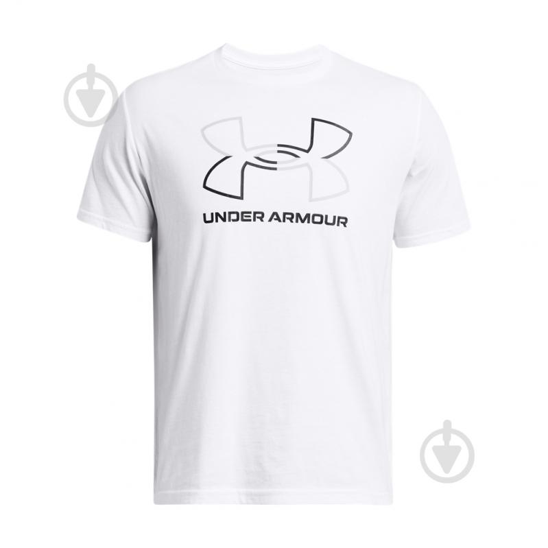 Футболка Under Armour GL FOUNDATION UPDATE SS 1382915-100 р.SM білий - фото 3 Футболка Under Armour GL FOUNDATION UPDATE SS 1382915-100 р.SM білий - фото 3