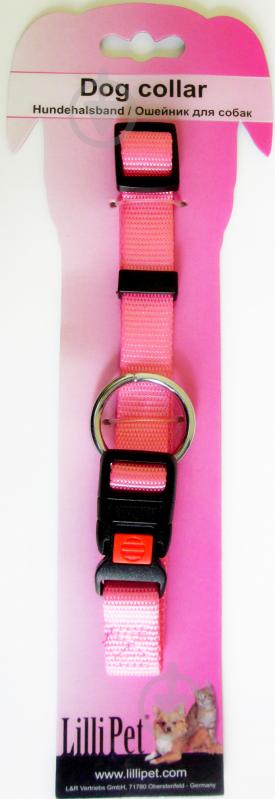 Нашийник Lilli Pet DOG COLLAR M 1,5 см 30-45 см - фото 1