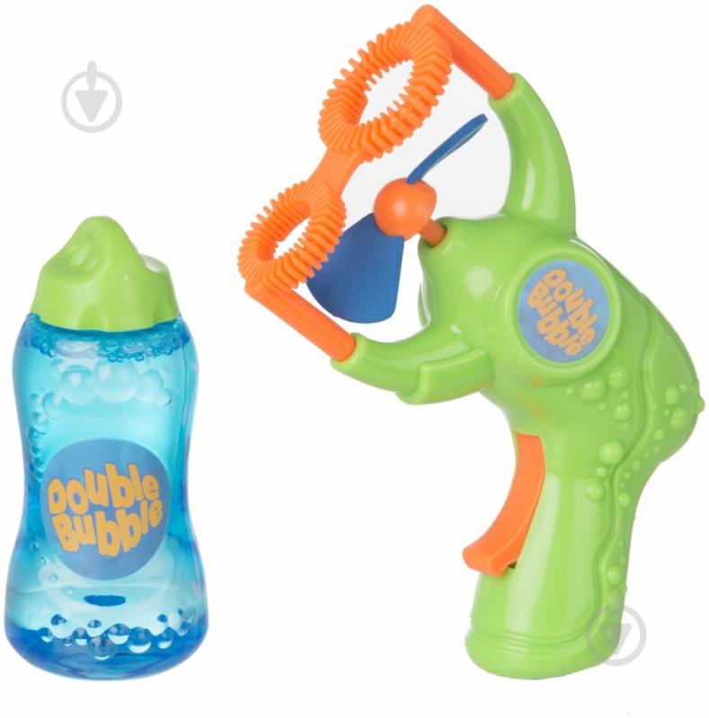 Мыльные пузыри Double Bubble Пистолет 125 мл 1415917 - фото 1