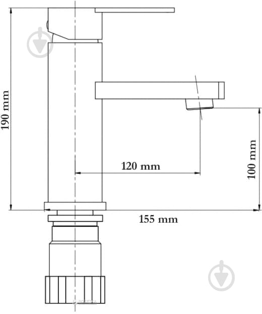 Змішувач для умивальника Globus Lux SBQ-101 - фото 2 Змішувач для умивальника Globus Lux SBQ-101 - фото 2