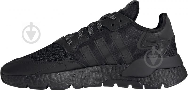 Кросівки чоловічі демісезонні Adidas NITE JOGGER FV1277 р.40 2/3 чорні - фото 3