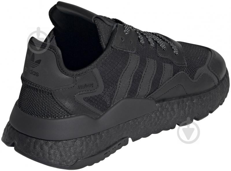 Кросівки чоловічі демісезонні Adidas NITE JOGGER FV1277 р.40 2/3 чорні - фото 5