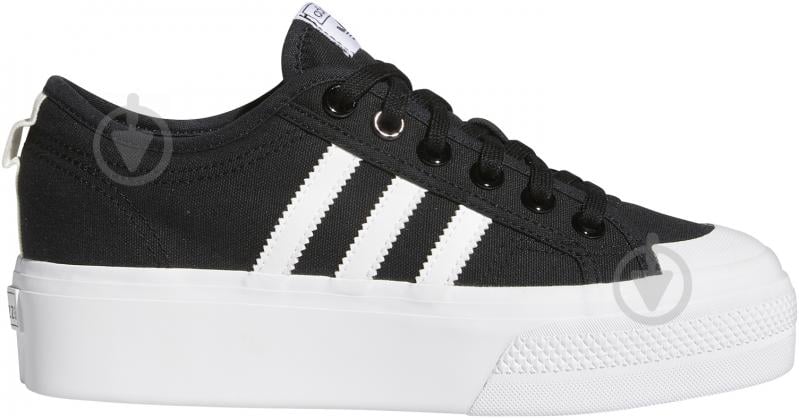 Кеды Adidas NIZZA PLATFORM W FV5321 р.36 черный - фото 1