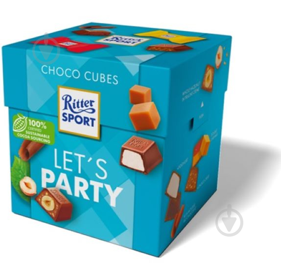 Шоколадний набір Ritter Sport Lets party 175 г - фото 1