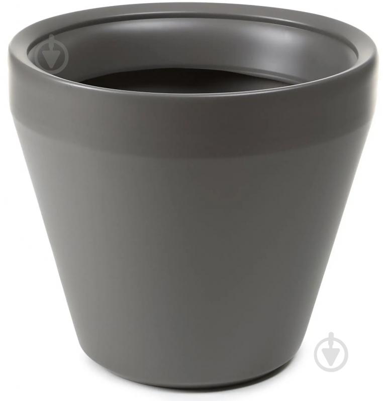 Вазон пластик LIMA 55,4х49,4 см круглий антрацит 86 л Lamela (9826520) - фото 1 Вазон пластик LIMA 55,4х49,4 см круглий антрацит 86 л Lamela (9826520) - фото 1