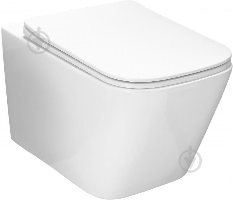 Унітаз підвісний EGO PC LOGIC Rimless - фото 1 Унітаз підвісний EGO PC LOGIC Rimless - фото 1