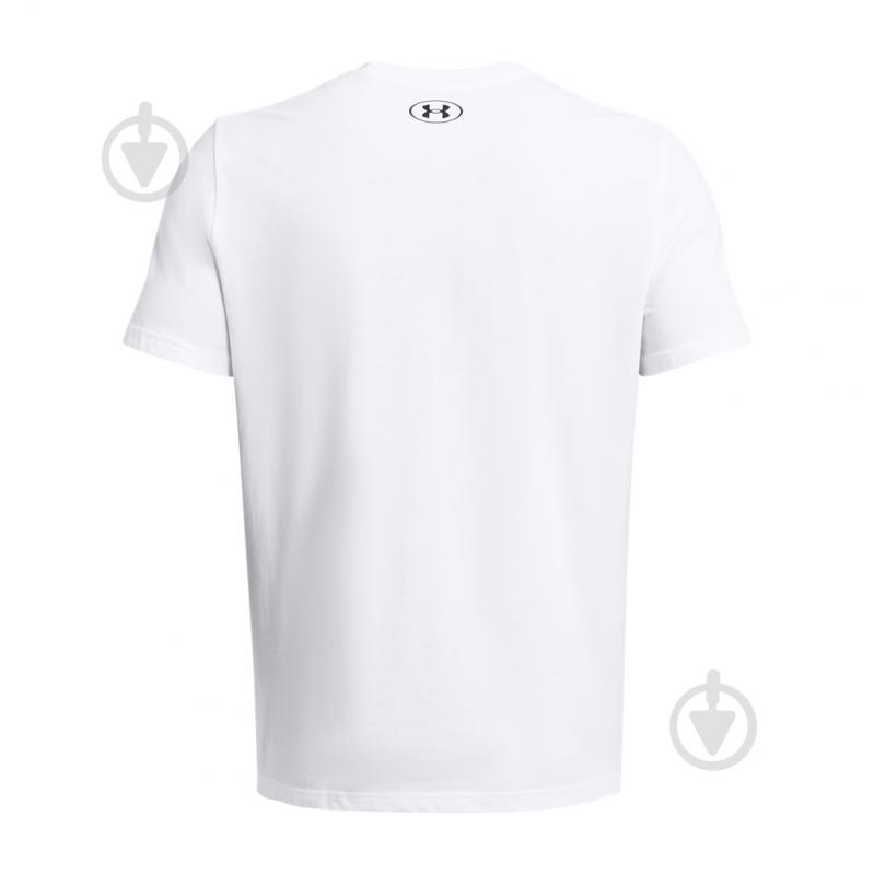 Футболка Under Armour GL FOUNDATION UPDATE SS 1382915-100 р.XL белый - фото 4