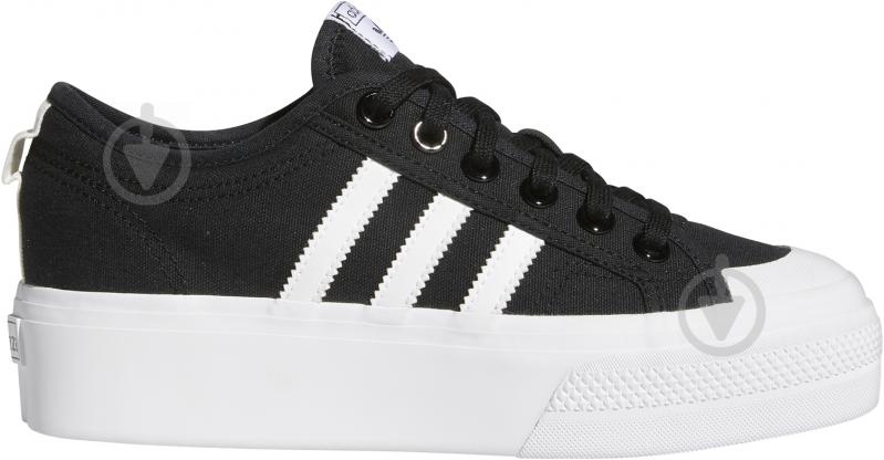 Кеды Adidas NIZZA PLATFORM W FV5321 р.38 2/3 черный - фото 2