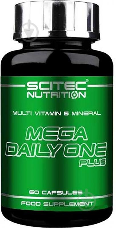 Вітаміни Scitec Nutrition Mega Daily One Plus 60 шт./уп. - фото 1