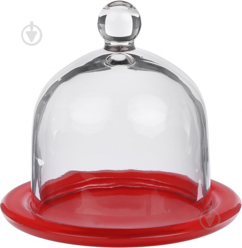 Лимонница Glasmark 12,5 см красная - фото 1