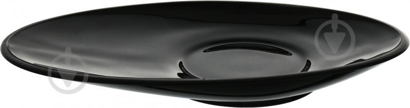 Чашка Glasmark 230 мл с черным блюдцем - фото 4