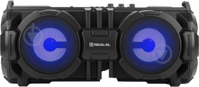 Акустична система Real-el X-737 Black 2.0 black (EL121600016) - фото 1