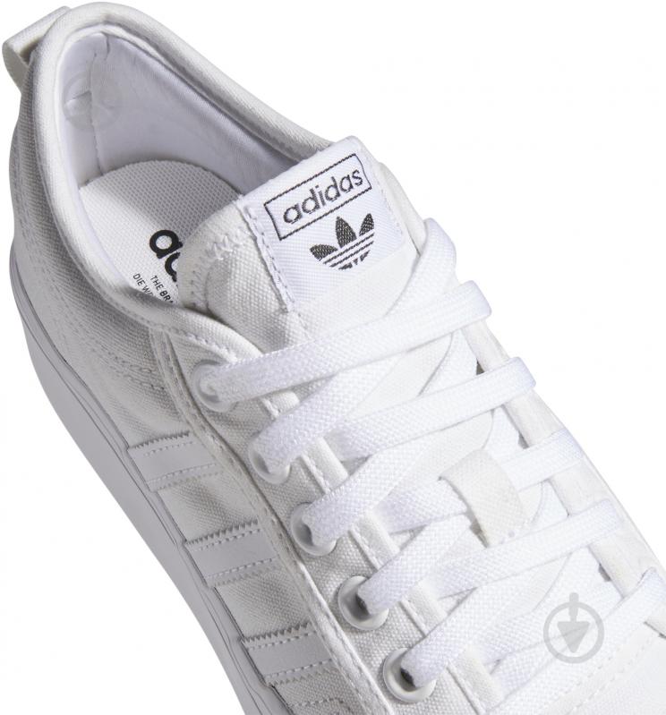 Кеды Adidas NIZZA PLATFORM W FV5322 р.36 белый - фото 12