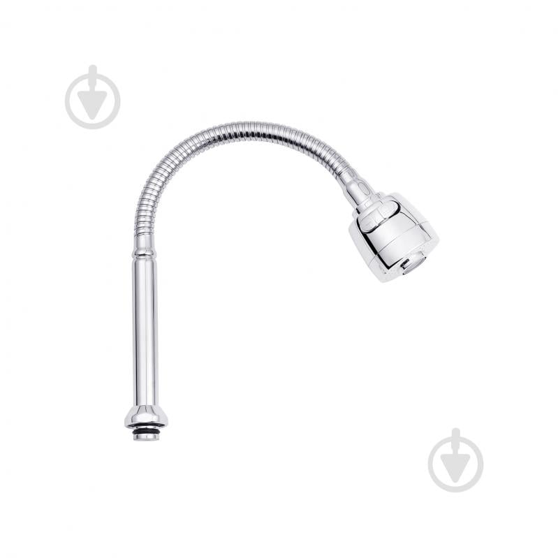 Вилив для змішувача Kroner гнучкий KRM - C801 два режими - фото 1 Вилив для змішувача Kroner гнучкий KRM - C801 два режими - фото 1