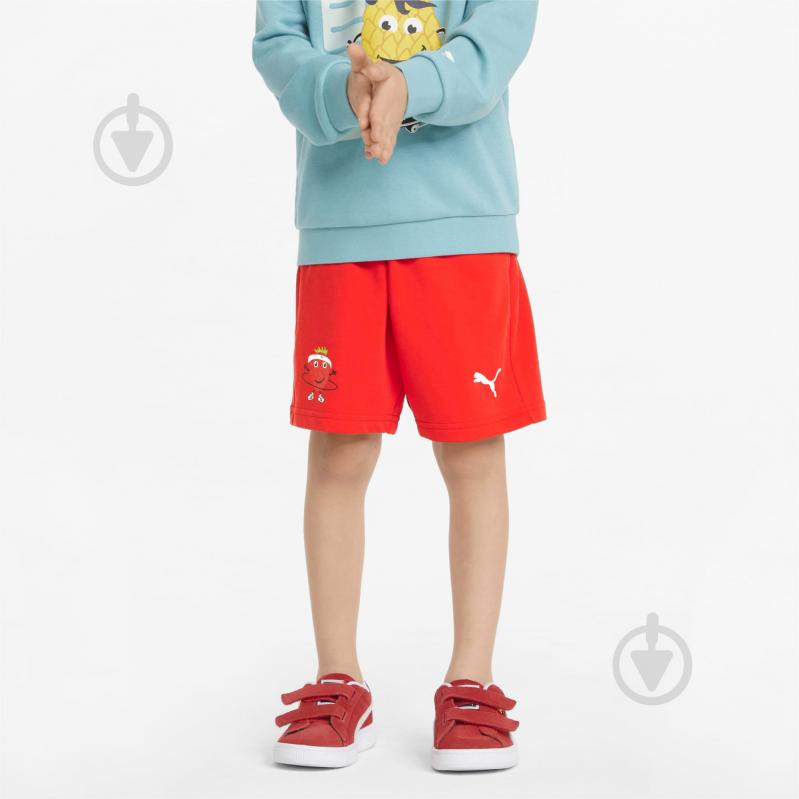 Шорти Puma FRUITMATES Shorts TR 84731511 р. 116 червоний - фото 1