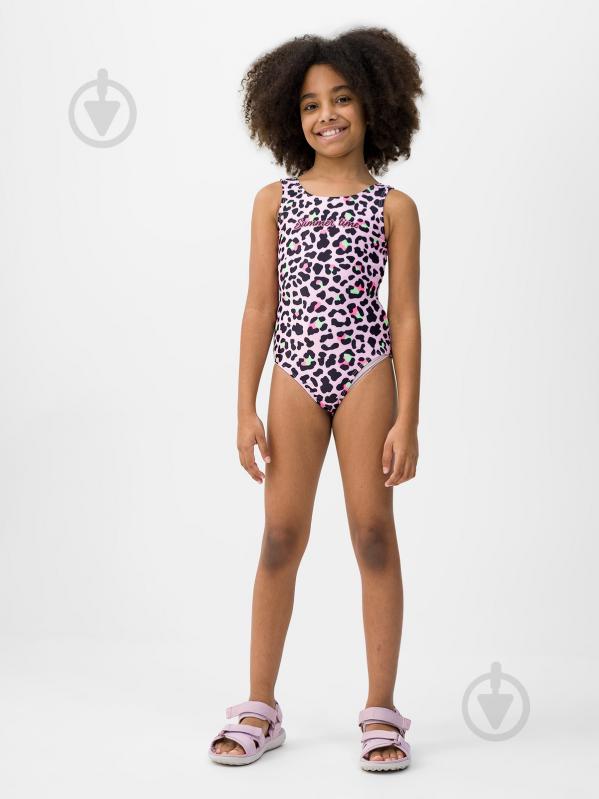 Купальник 4F SWIM SUIT F048 / STROJ KAPIELOWY F048 4FJWSS24USWSF048-56A р.140 різнокольоровий - фото 1