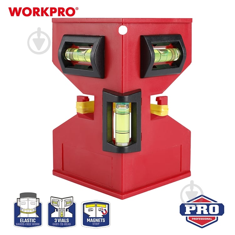 Рівень 12,5 см WORKPRO WP262029 - фото 2