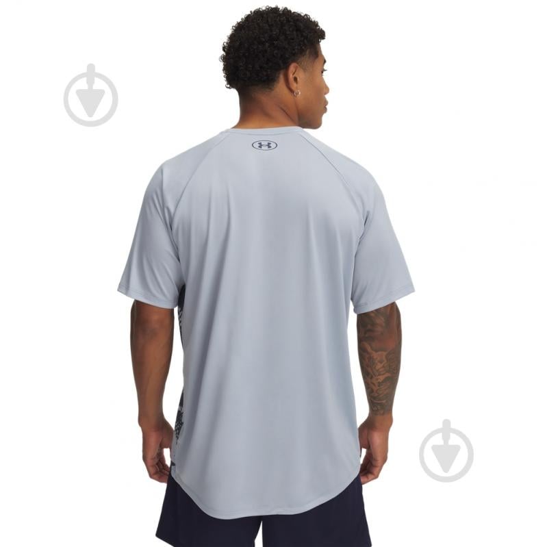 Футболка Under Armour M TECH FADE SS 1390209-465 р.XL сірий - фото 2