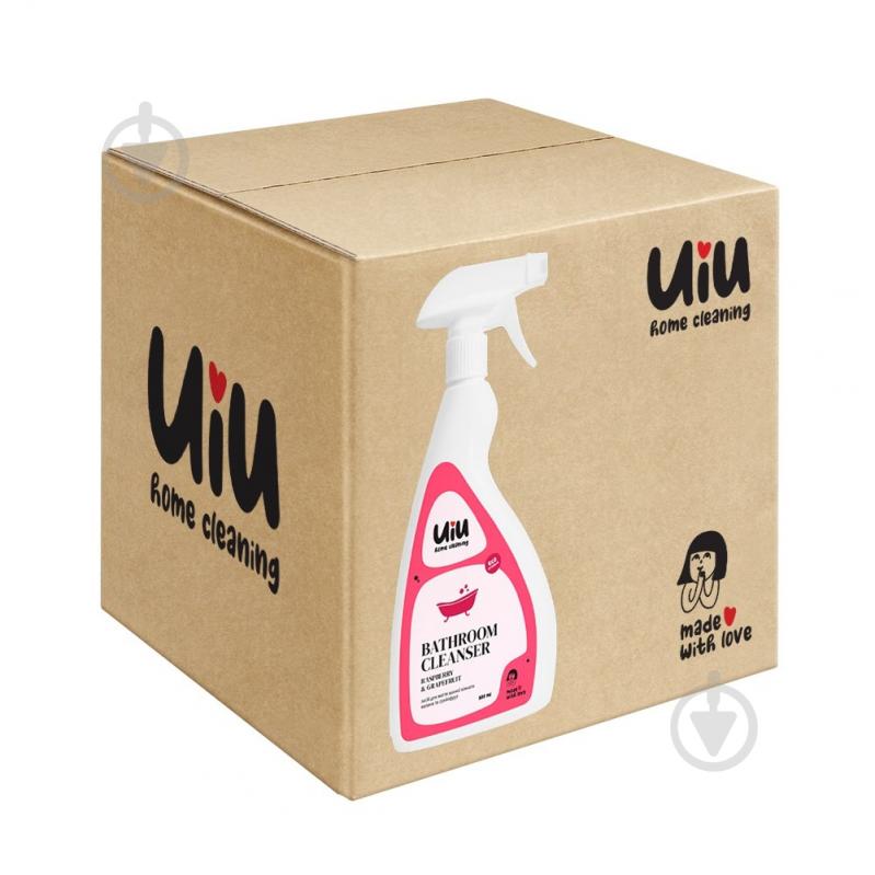 Средство для ванной комнаты UIU Малина & Грейпфрут, 8 шт. /упак 0,5 л - фото 1