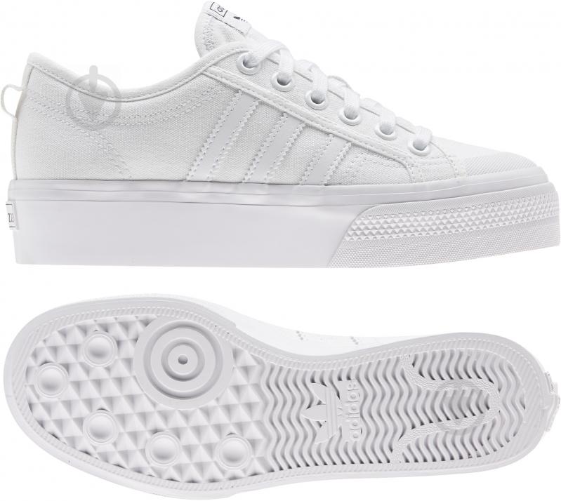 Кеди Adidas NIZZA PLATFORM W FV5322 р.40 білий - фото 6