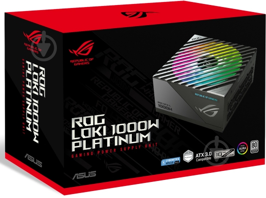 Блок живлення Asus ROG-LOKI-1000P-SFX-L-GAMING PCIE5 90YE00N1-B0NA00 1000 Вт - фото 12