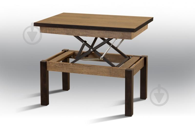 Стол-трансформер ФЛАЙ дуб фрегат - фото 2