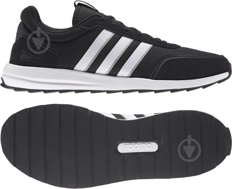 Кроссовки мужские демисезонные Adidas RETRORUNNER FV7034 р.42 черные - фото 4