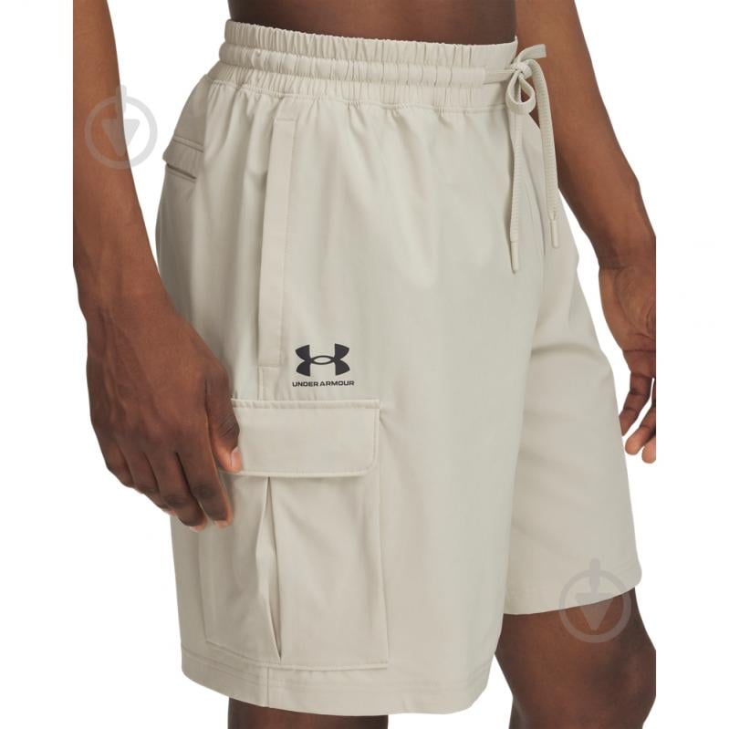 Шорты Under Armour Vibe Woven Cargo Short 1386560-289 р. 2XL бежевый - фото 3