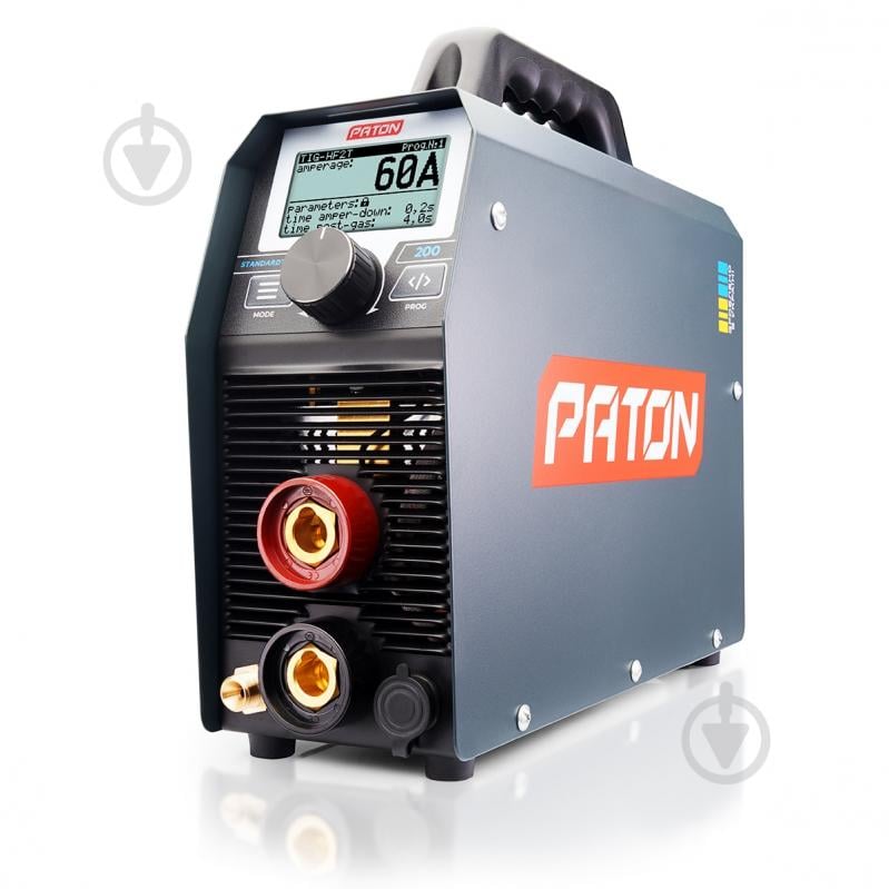 Инвертор аргонодуговой PATON АДИ-200S цифровой (ММА/TIG) - фото 1
