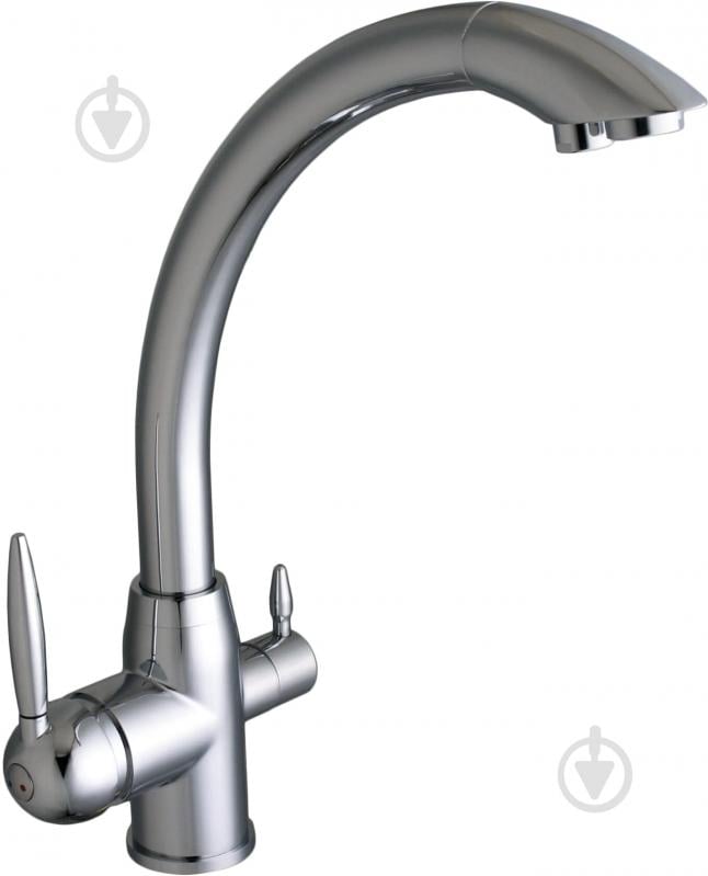 Смеситель для кухни Globus Lux GLLR-0777 Chrom - фото 1