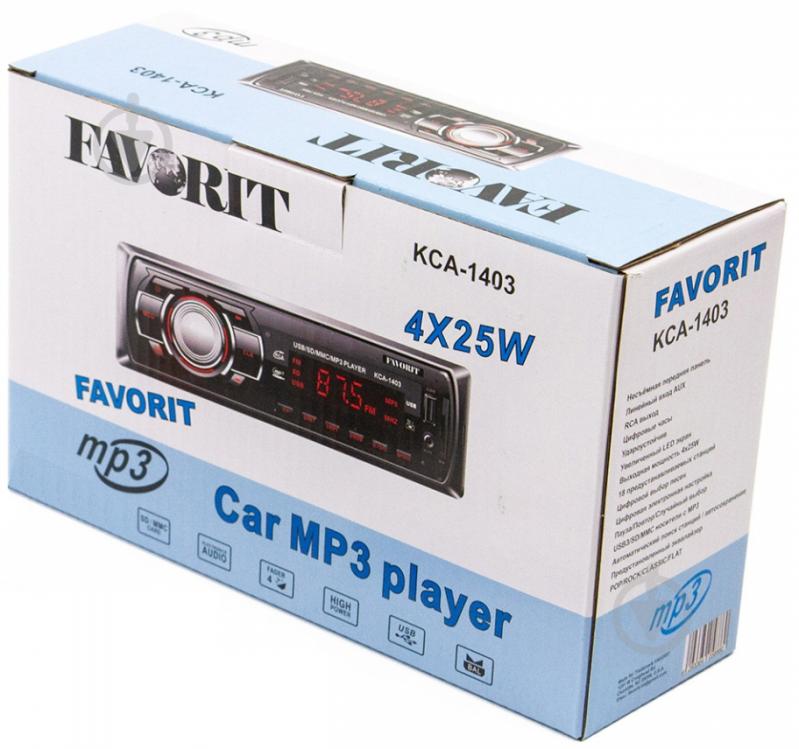Автомагнитола Favorit KCA-1403 - фото 1