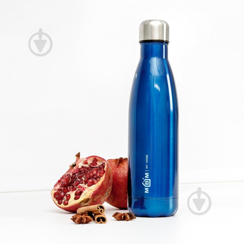 Термобутылка MVM 500 мл KP-29 Blue - фото 3