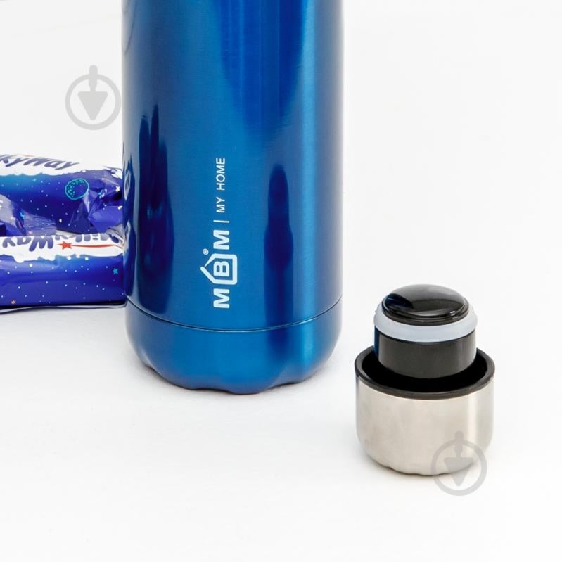 Термобутылка MVM 500 мл KP-29 Blue - фото 7