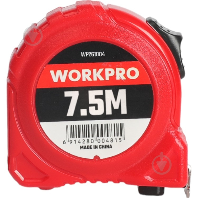 Рулетка WORKPRO WP261004 7,5  м x 19  мм - фото 1