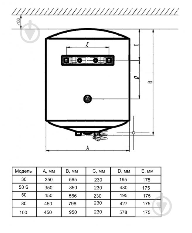 Бойлер Shivaki SHDDRY WH 2.0 80" MOIST - фото 7