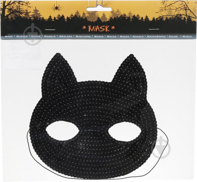Маска карнавальная 20 см - фото 12