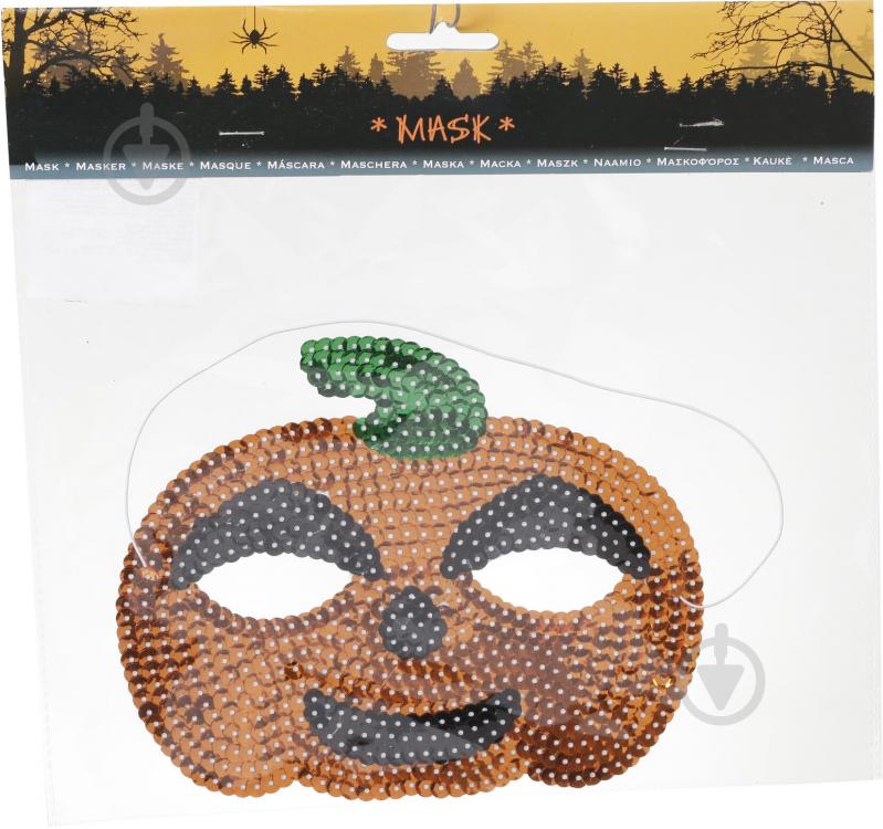 Маска карнавальная 20 см - фото 27