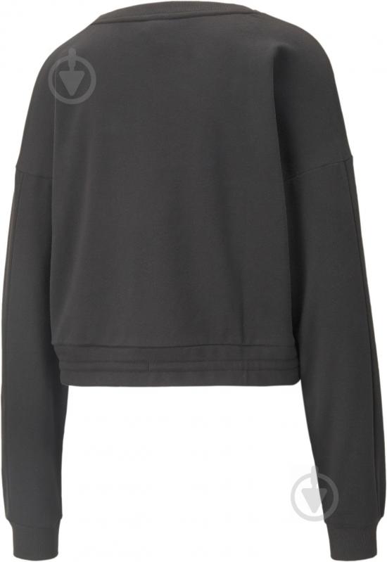 Світшот Puma Train W French Terry Crew Sweatshirt 52162201 р. M чорний - фото 5