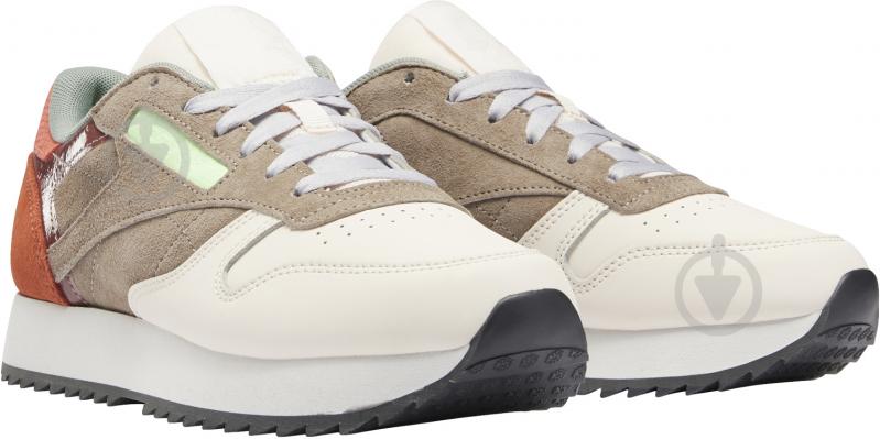 Кроссовки женские демисезонные Reebok CL LTHR RIPPLE FX2991 р.38,5 - фото 11