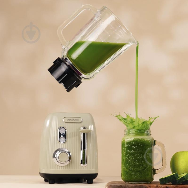 Блендер стационарный CECOTEC Power Black Titanium Retro Green (CCTC-03919) - фото 4 Блендер стационарный CECOTEC Power Black Titanium Retro Green (CCTC-03919) - фото 4