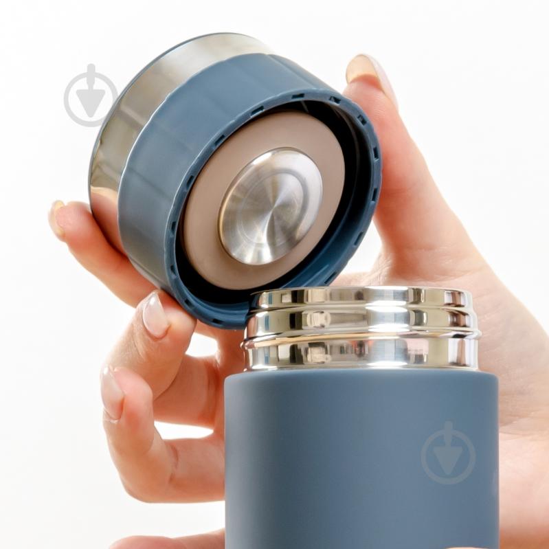 Термос MVM 500 мл KP-30 Blue - фото 4