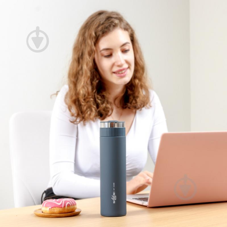 Термос MVM 500 мл KP-30 Blue - фото 8